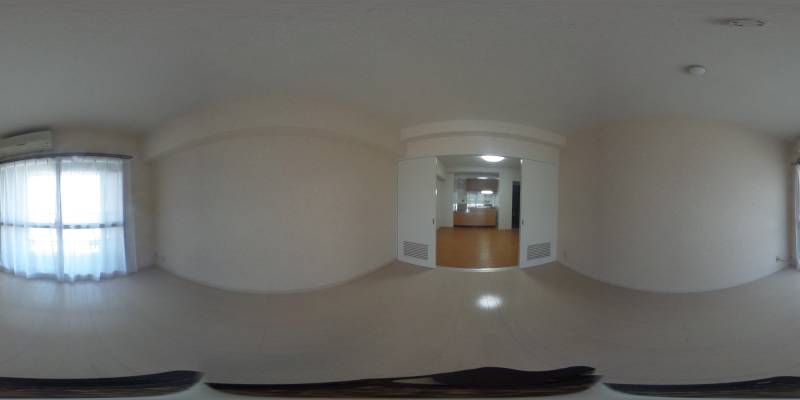 パノラマ画像洋室