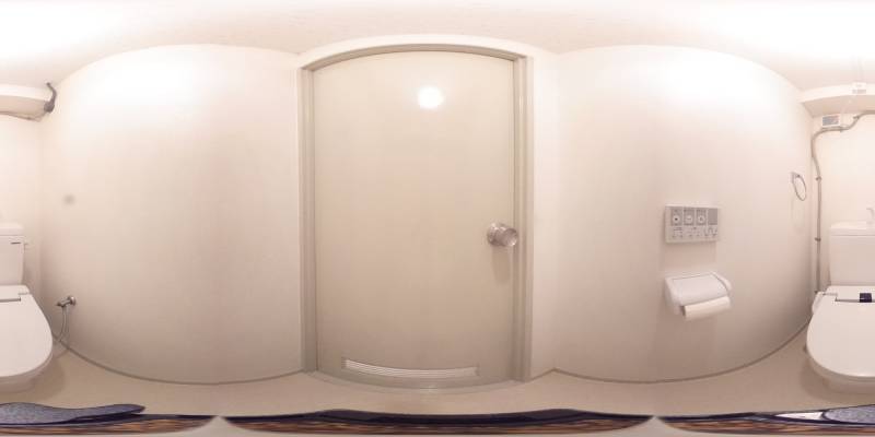パノラマ画像トイレ