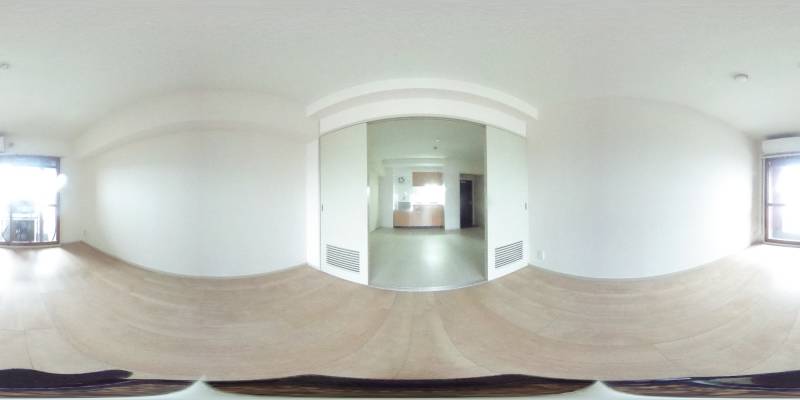 パノラマ画像洋室