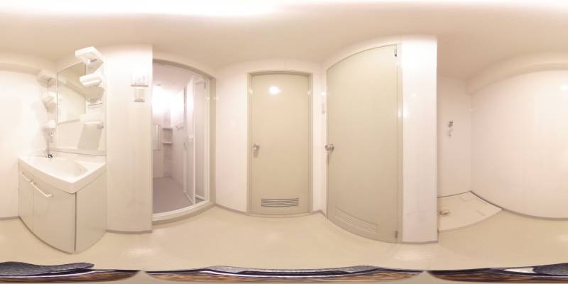 パノラマ画像洗面所