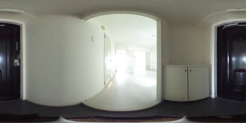 パノラマ画像玄関