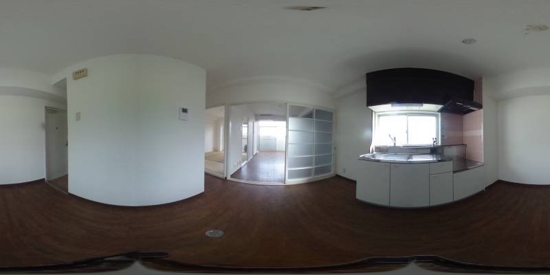 パノラマ画像洋室