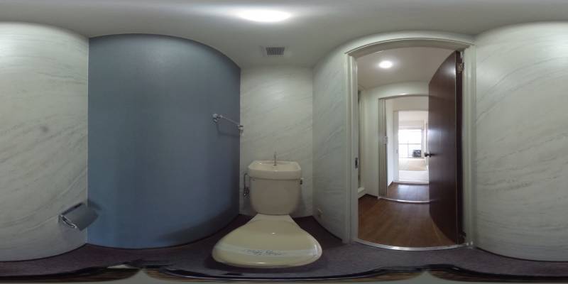 パノラマ画像トイレ