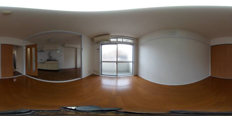 パノラマ画像洋室