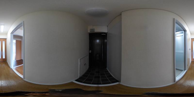 パノラマ画像玄関