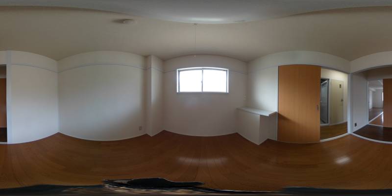 パノラマ画像洋室