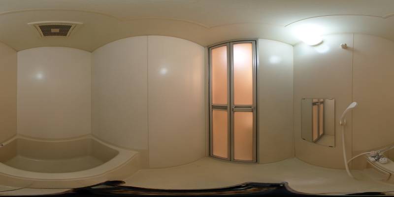 パノラマ画像バスルーム