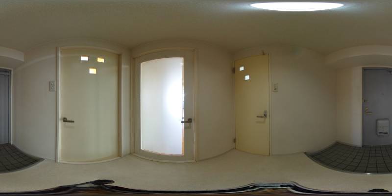 パノラマ画像玄関