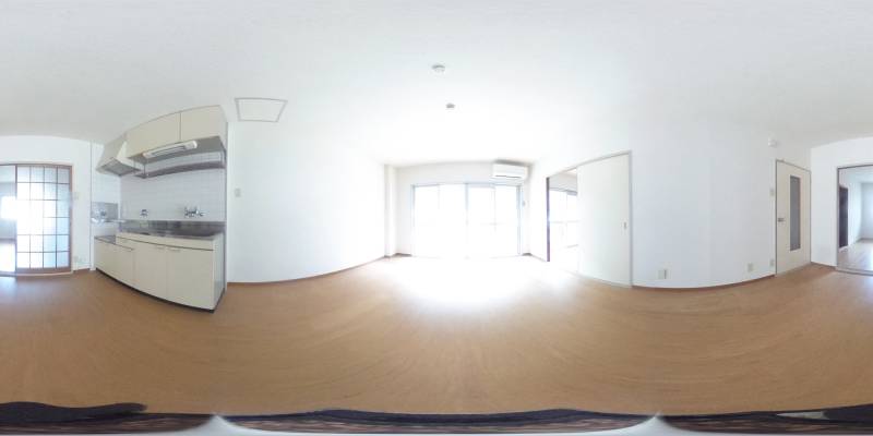 パノラマ画像リビング