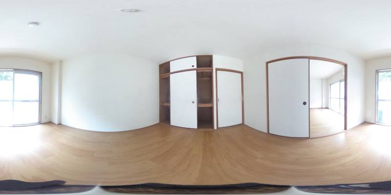 パノラマ画像洋室