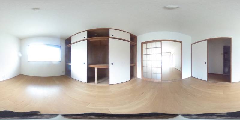 パノラマ画像洋室