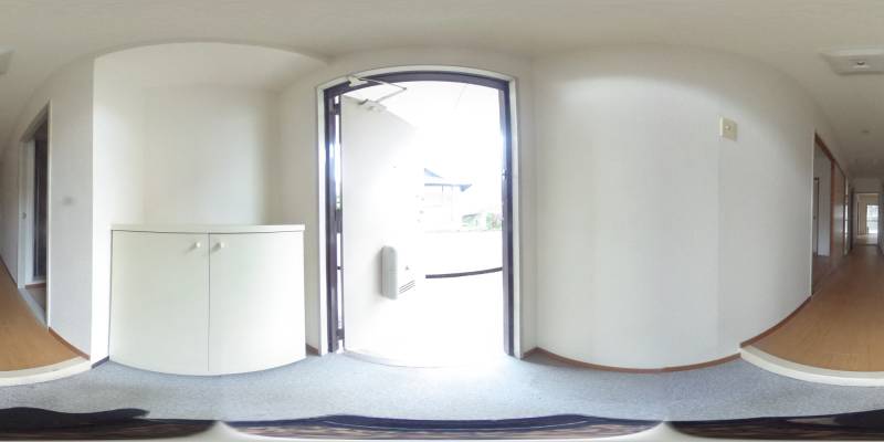 パノラマ画像玄関