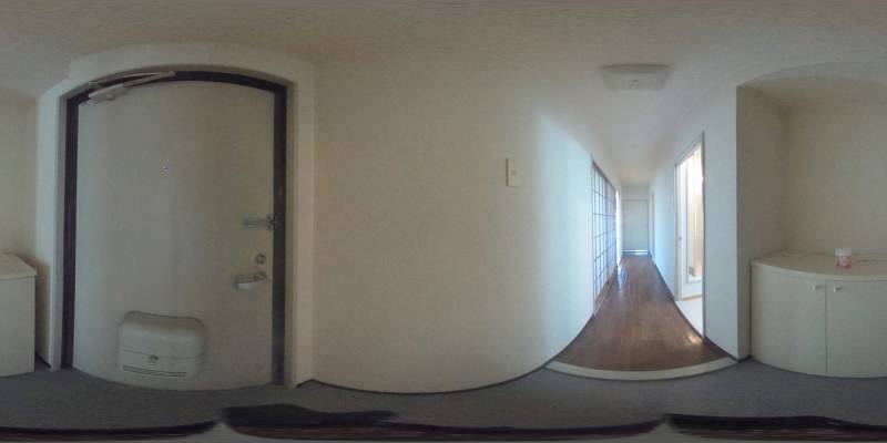 パノラマ画像玄関