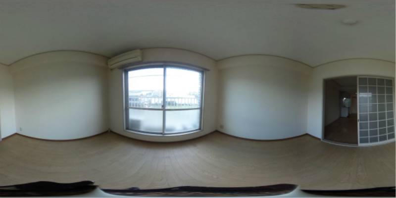 パノラマ画像洋室