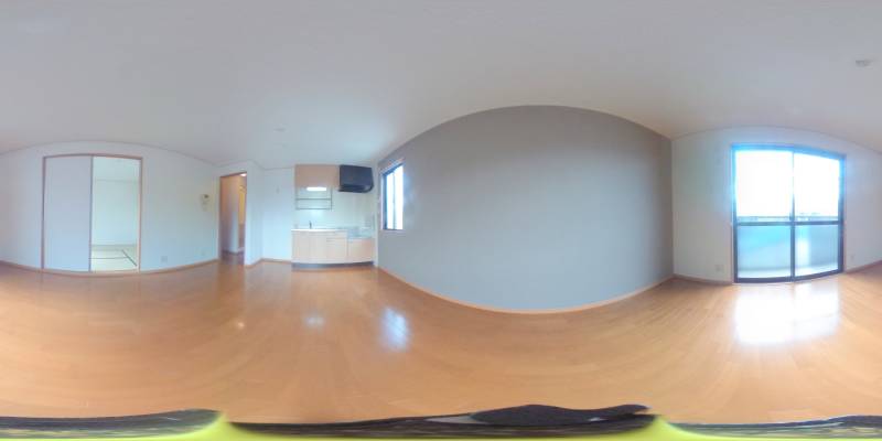 パノラマ画像リビング