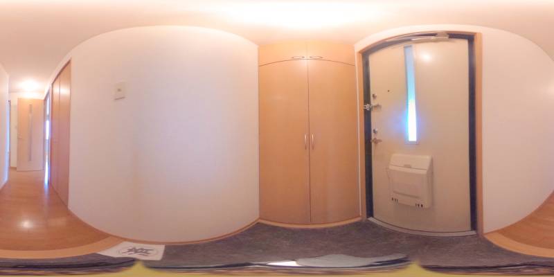 パノラマ画像玄関