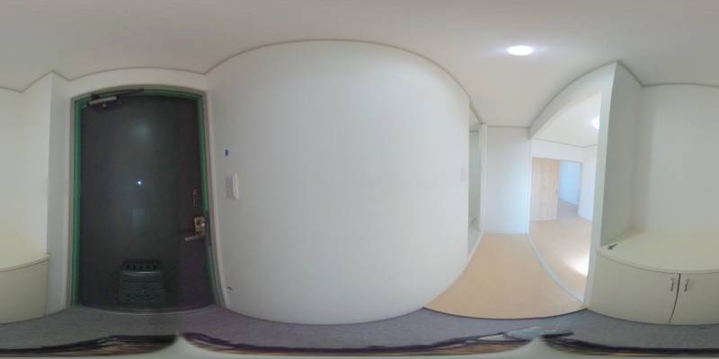 パノラマ画像玄関