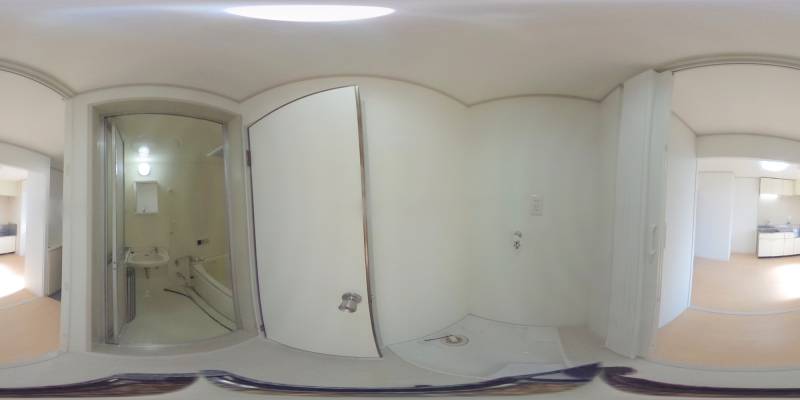 パノラマ画像洗面所