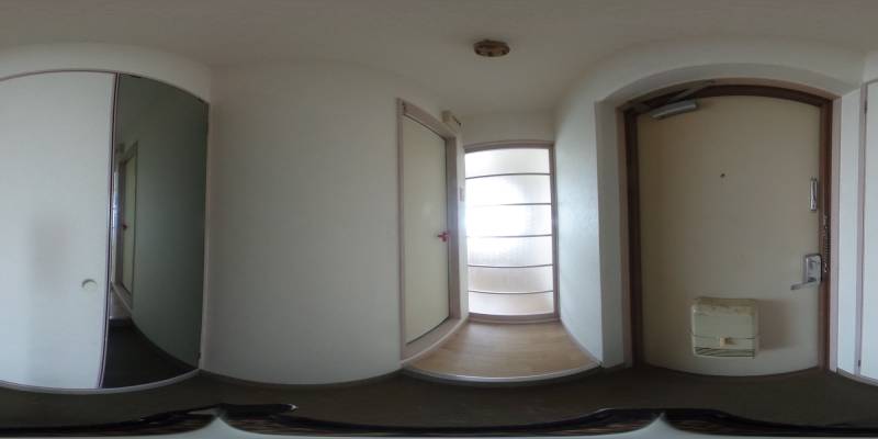パノラマ画像玄関