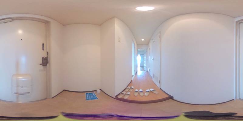 パノラマ画像玄関