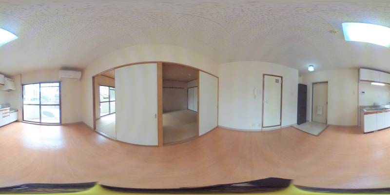 パノラマ画像リビング