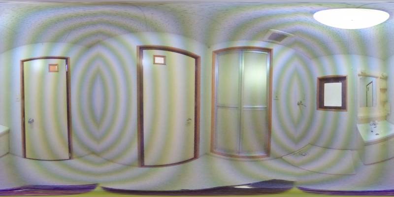 パノラマ画像洗面所