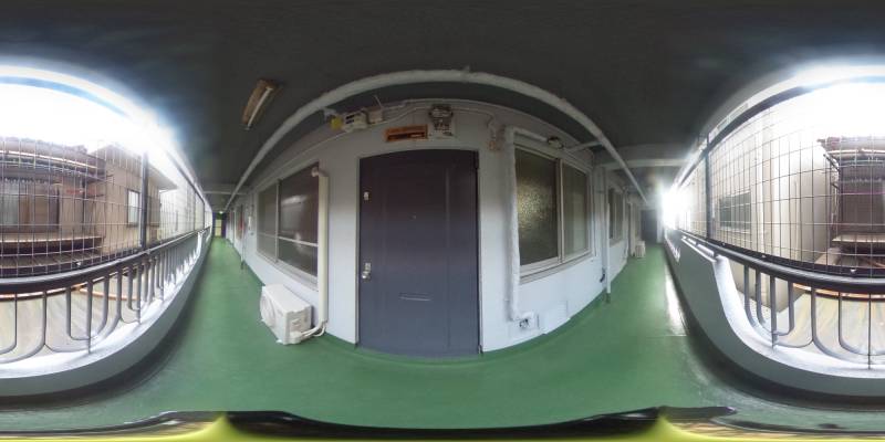 パノラマ画像玄関