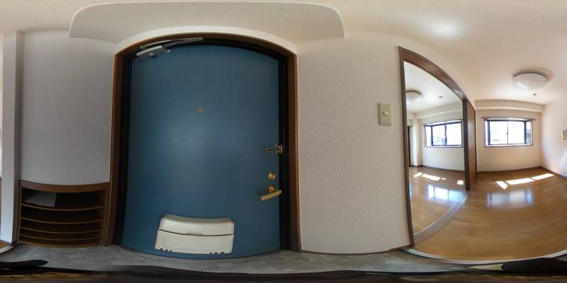 パノラマ画像玄関