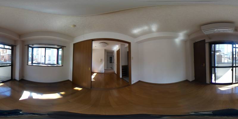 パノラマ画像洋室