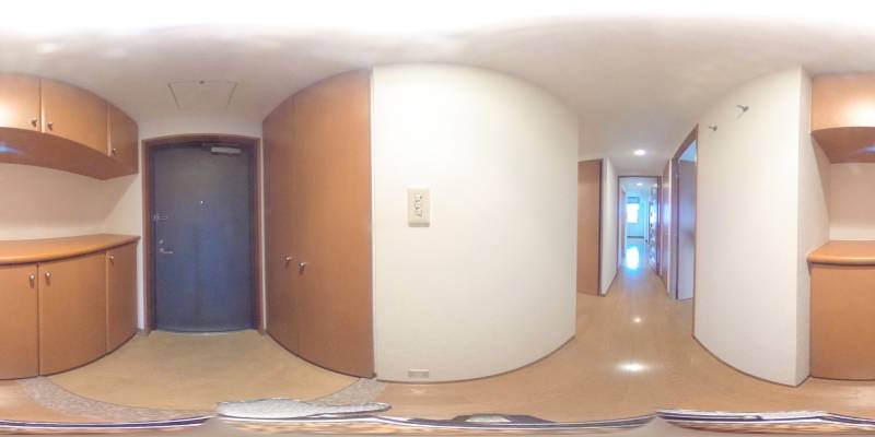 パノラマ画像玄関