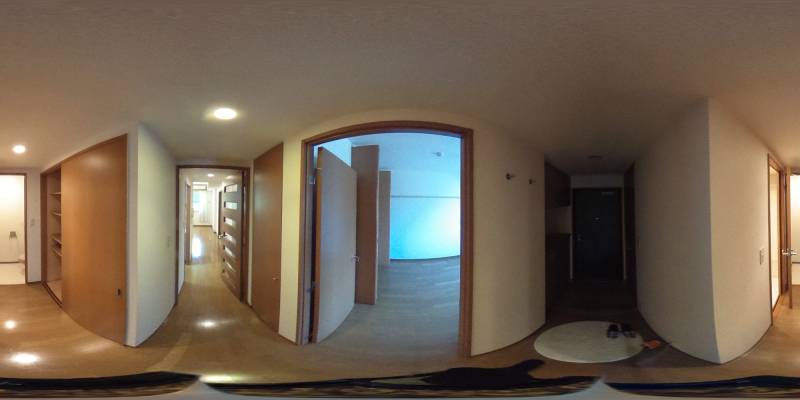 パノラマ画像玄関