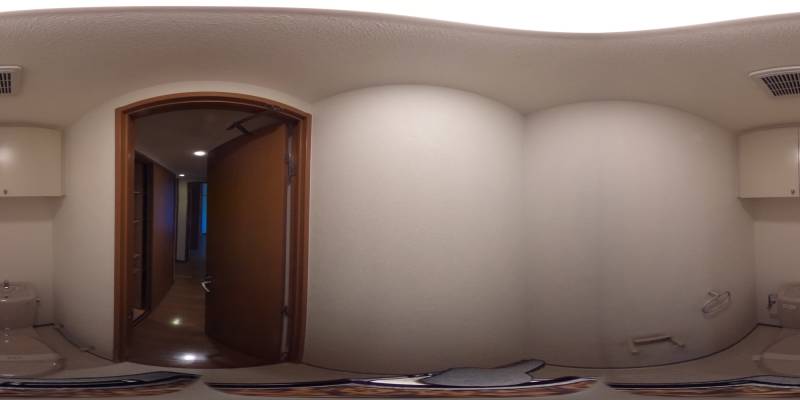 パノラマ画像トイレ