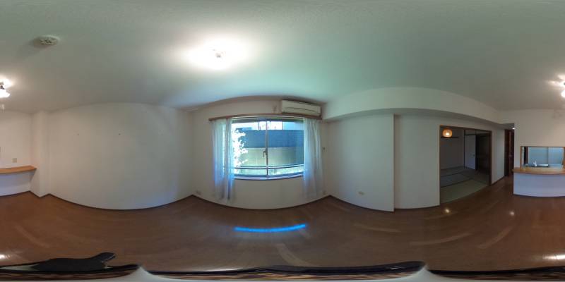 パノラマ画像リビング