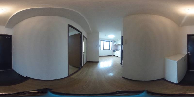 パノラマ画像玄関