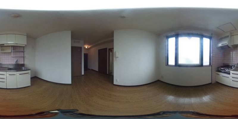 パノラマ画像リビング