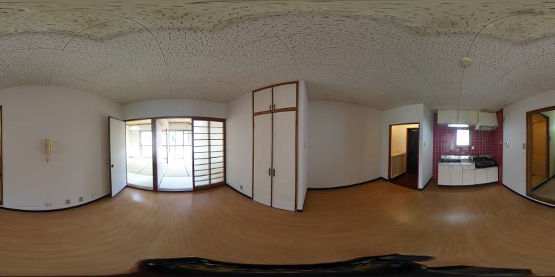 パノラマ画像洋室