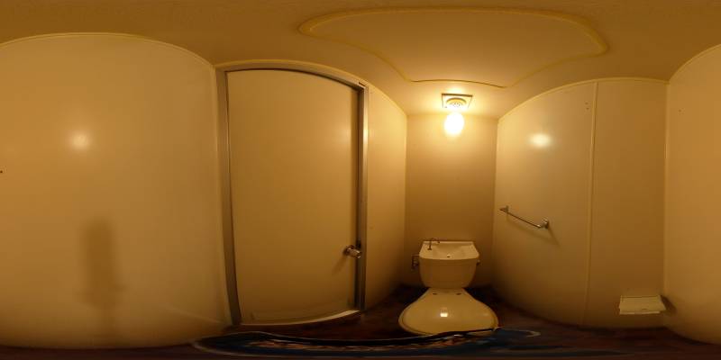 パノラマ画像トイレ