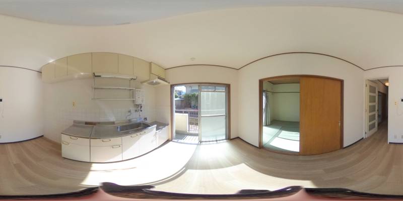 パノラマ画像ダイニング