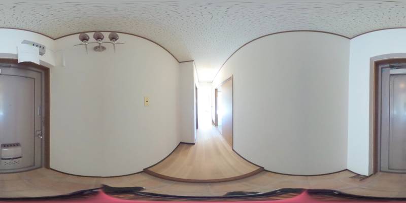 パノラマ画像玄関