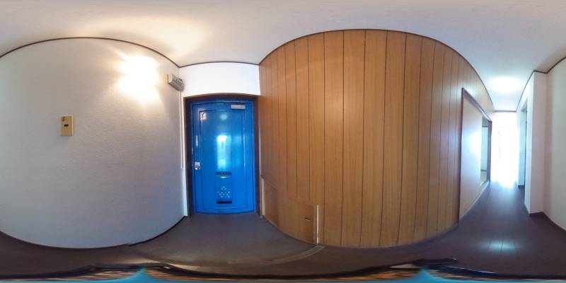 パノラマ画像玄関