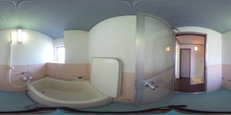 パノラマ画像バスルーム