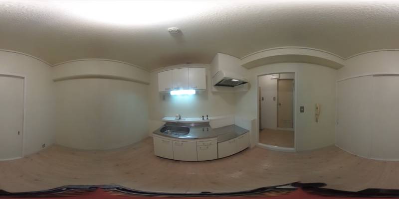 パノラマ画像キッチン