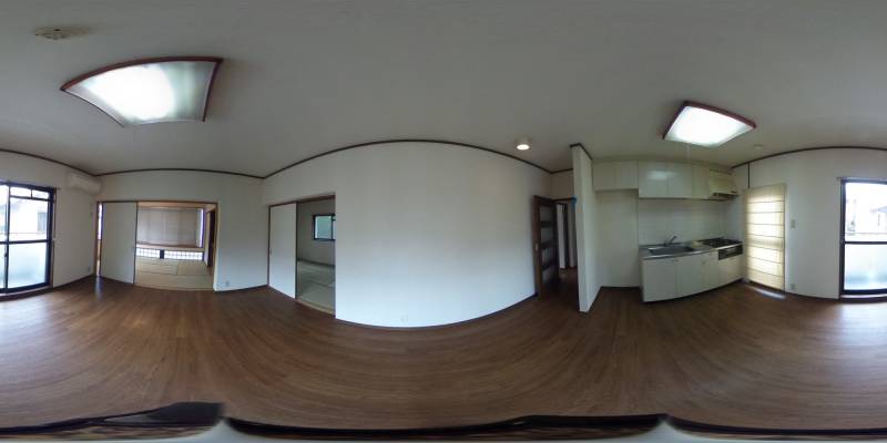 パノラマ画像リビング