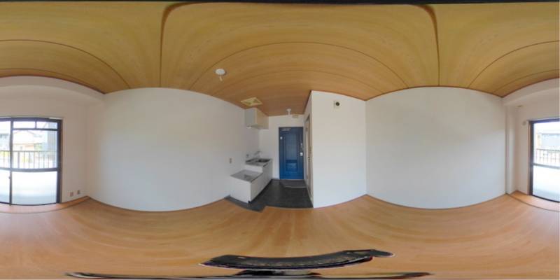 パノラマ画像洋室