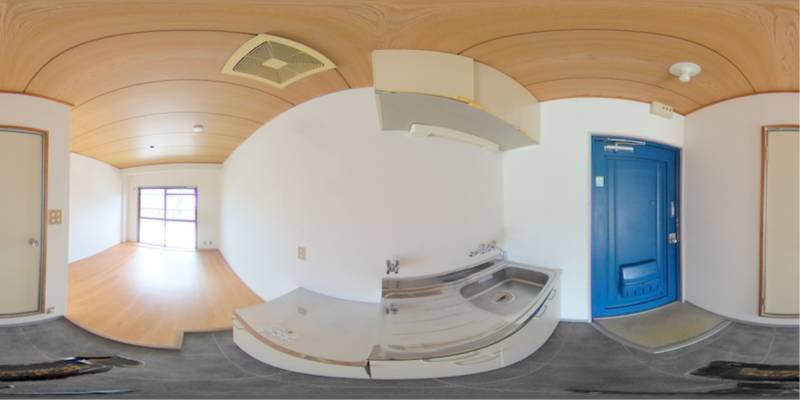 パノラマ画像キッチン