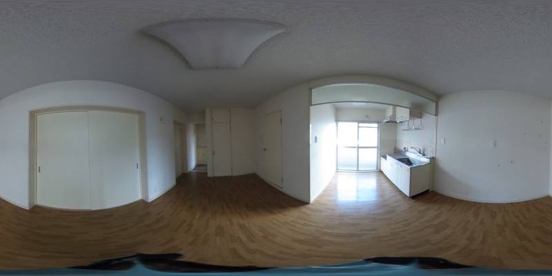 パノラマ画像洋室