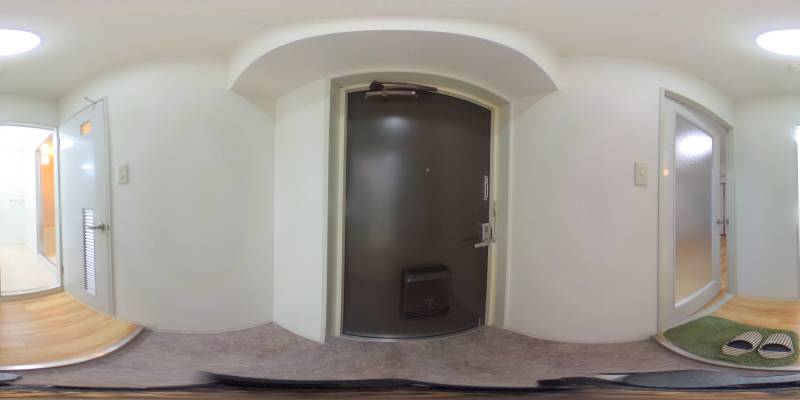 パノラマ画像玄関