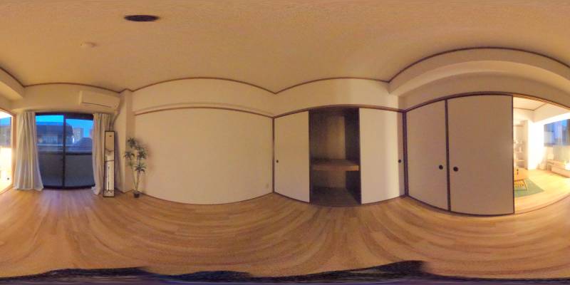 パノラマ画像洋室