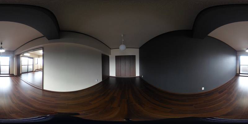 パノラマ画像洋室