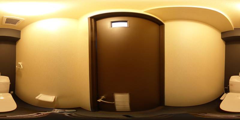 パノラマ画像トイレ